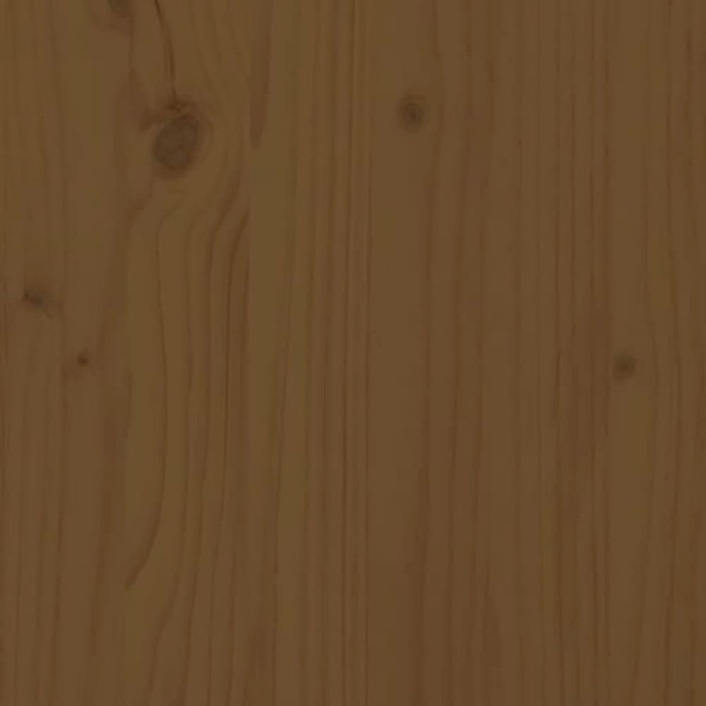 Vidaxl Čelo postele medovo-hnedé 156x4x100 cm masívna borovica